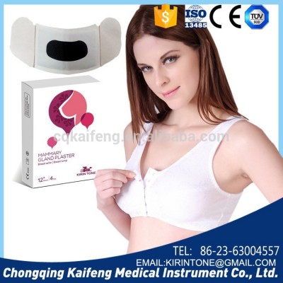 Breast heating therapyPlaster